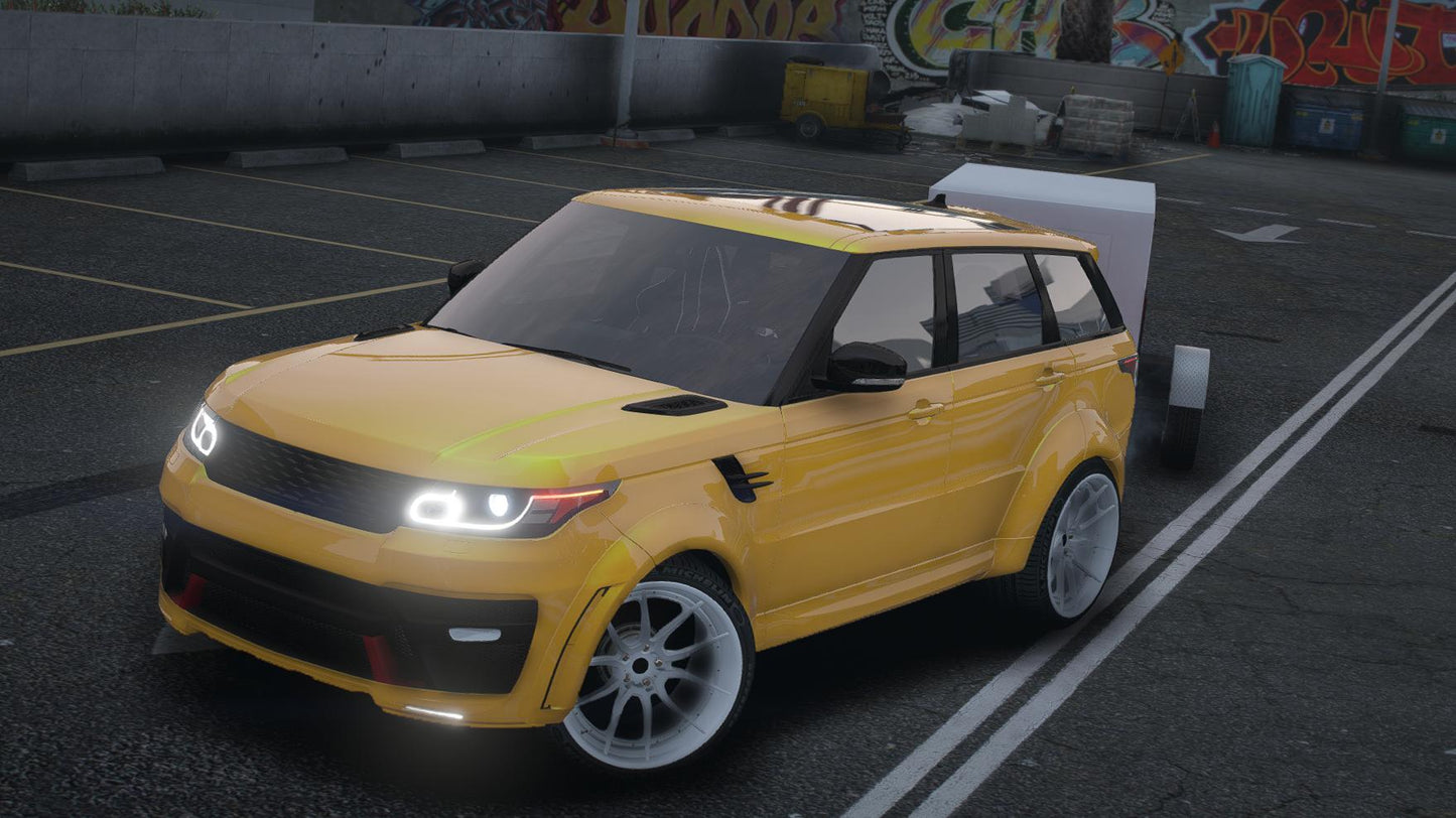 Range Rover SVR Sport 2014 | Debadged