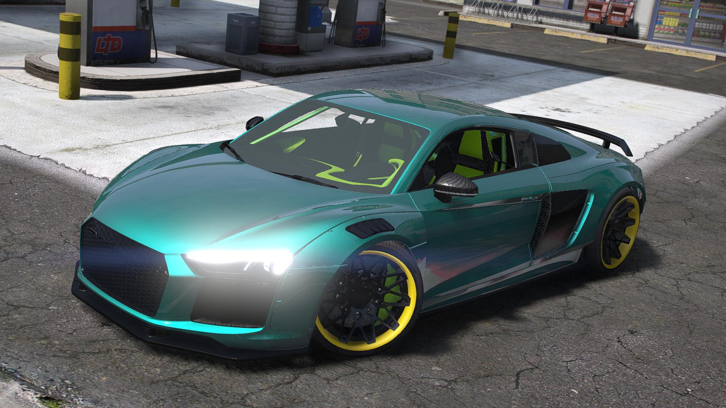 Audi R8 Alpil RSR | Debadged | Tuning