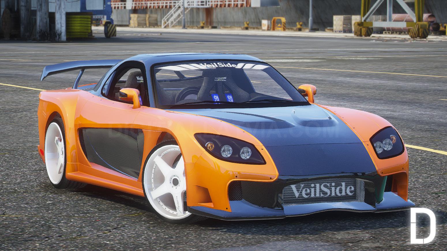 Mazda RX7 Veilside FNF | Debadged