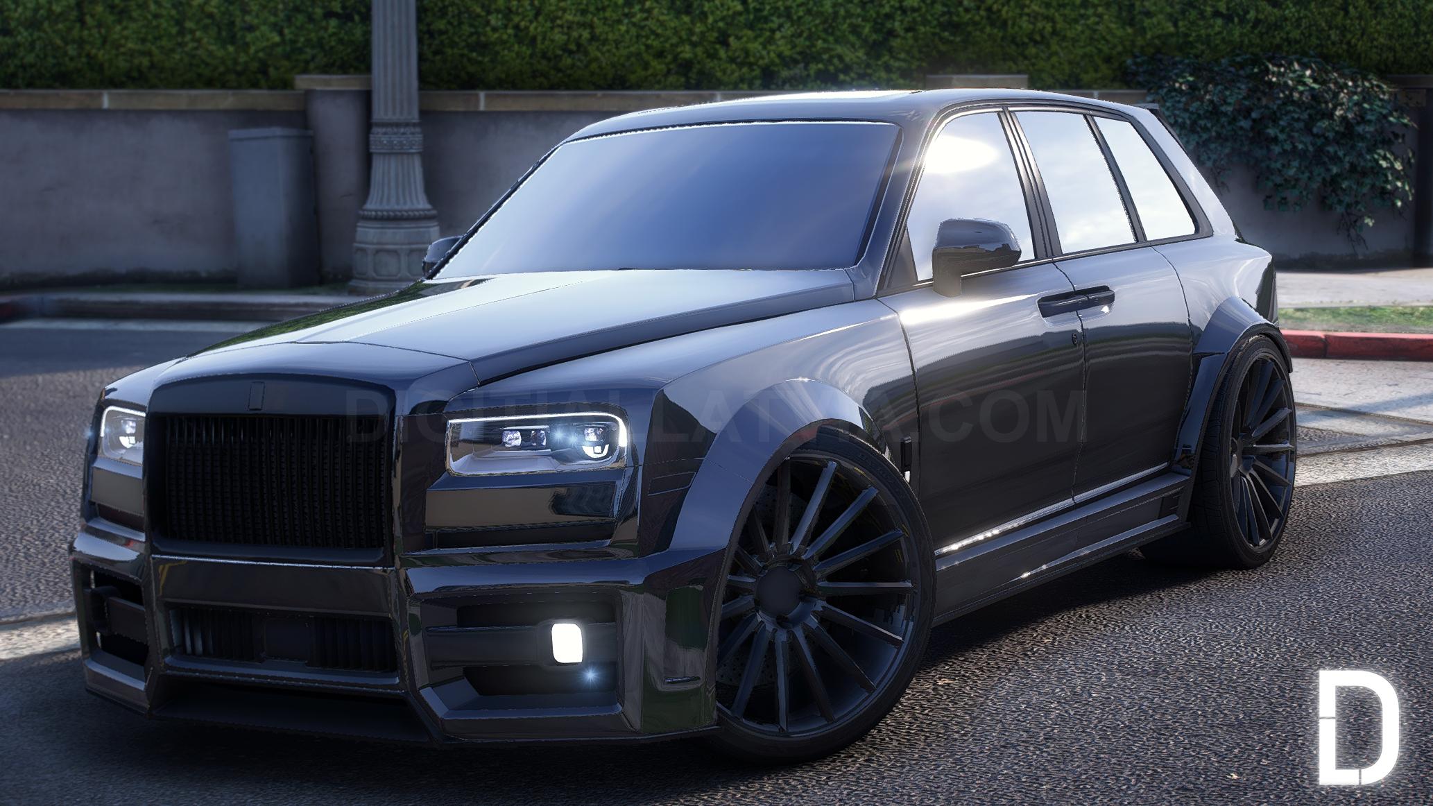 Rolls-Royce Cullinan Widebody | Debadged | Template | Tuning
