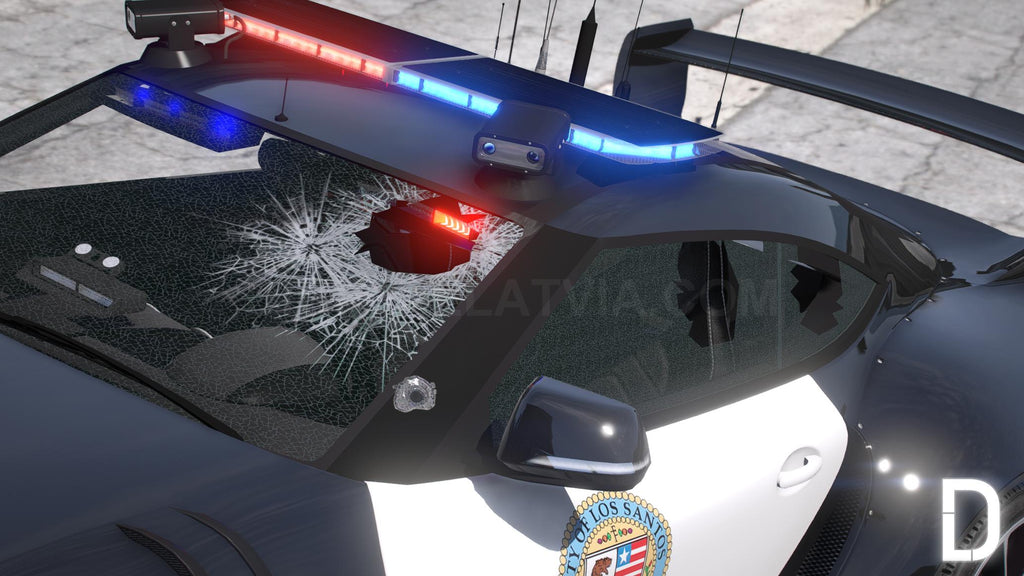 Dinka Jester RR Widebody Police Custom V2 | Tuning | Template