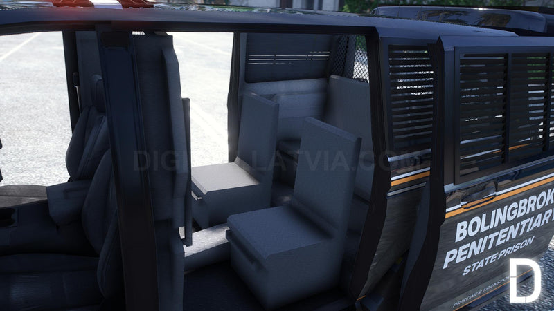 Benefactor Laufer Prison Van | Tuning | Template