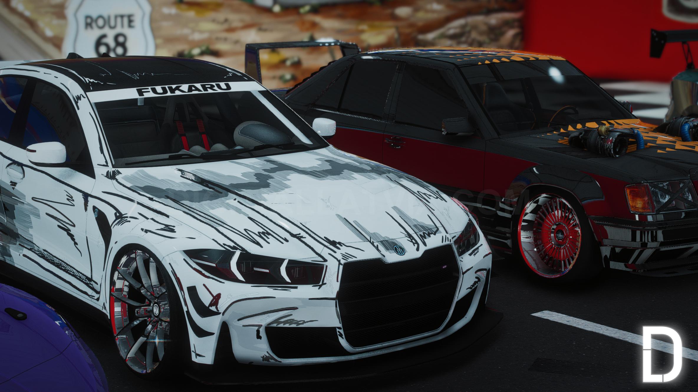 Stanced Vanilla Car Pack | 5 Vehicles | Templates