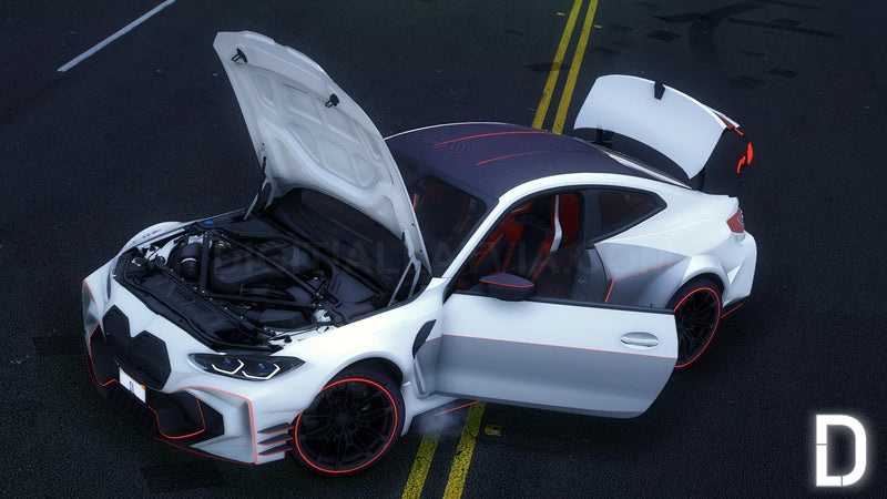 BMW M4 Animated | Debadged