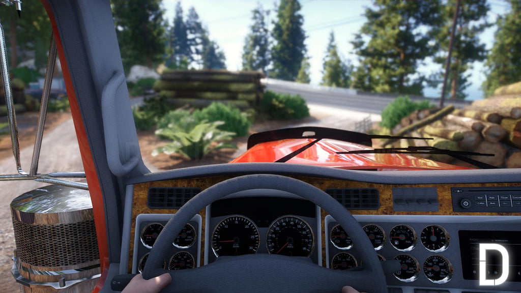 Kenworth W900 2014 | Debadged | Template