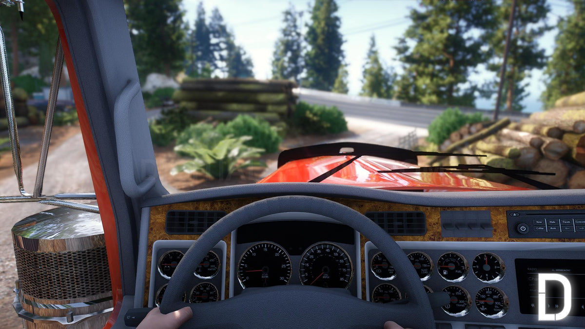 Kenworth W900 2014 | Debadged | Template