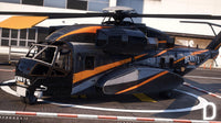 Buckingham DH-7 Iron Mule Bennys Helicopter | Template