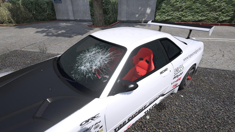 Nissan Skyline GTR R34 Rechtslenker | Embleme entfernt | Tuning | Vorlage