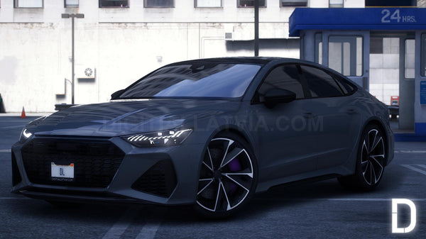 Audi RS7 2023 Printstream | Debadged | Custom Sound | Template