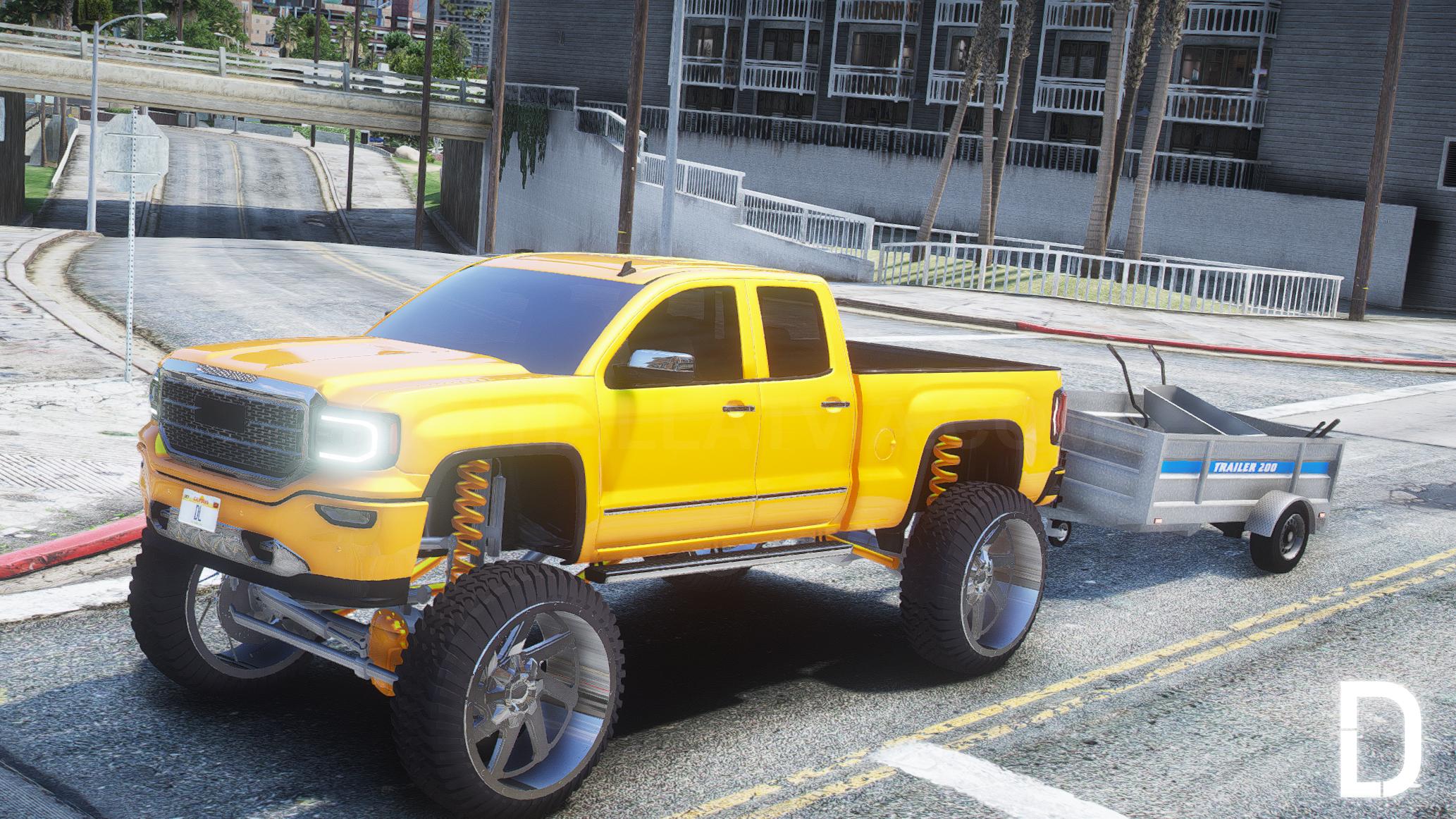 GMC Sierra Denali Lifted 2018 | Debadged