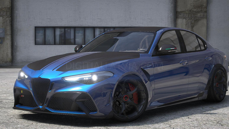Alfa Romeo Giulia GTAm 2021 | Debadged | Tuning | Template