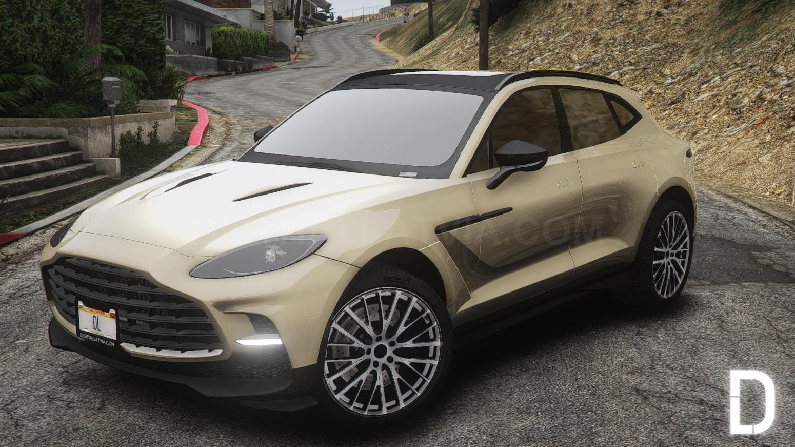 Aston Martin DBX 707 2023 | Debadged | Template