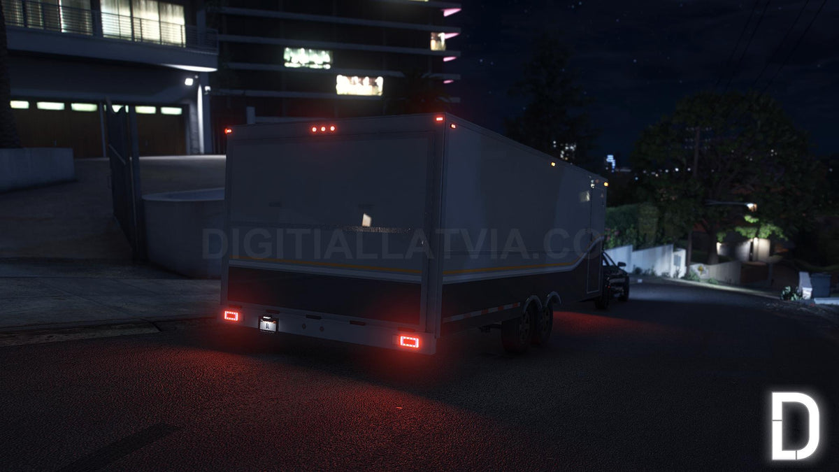 Car Trailer Enclosed | Template