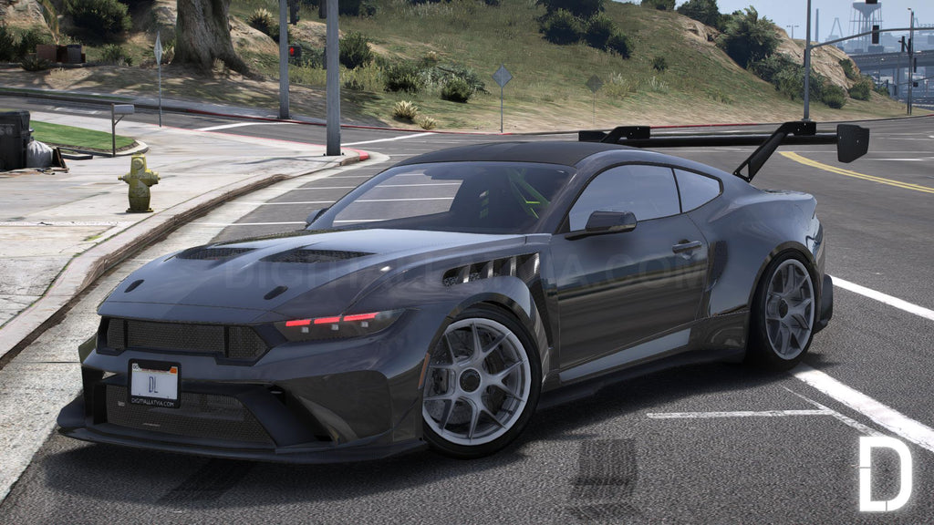 Ford Mustang GTD 2025 | Debadged | Template