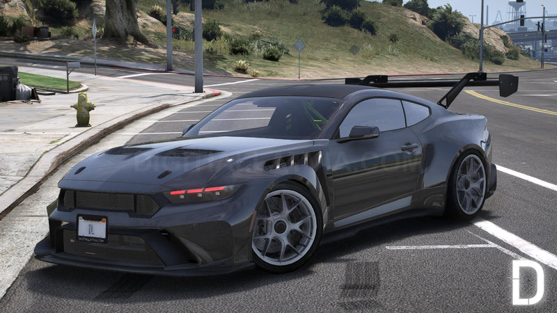 Ford Mustang GTD 2025 | Debadged | Template