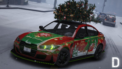 Ubermacht Sentinel GTS Christmas Custom | Tuning | Template