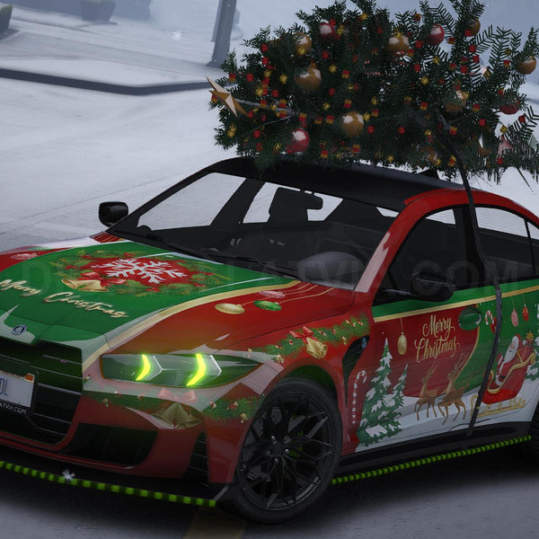 Ubermacht Sentinel GTS Christmas Custom | Tuning | Template