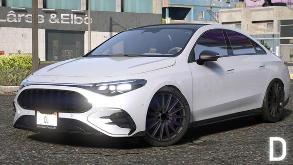 Mercedes-Benz CLA EV 2025 | Debadged | Tuning |  Template