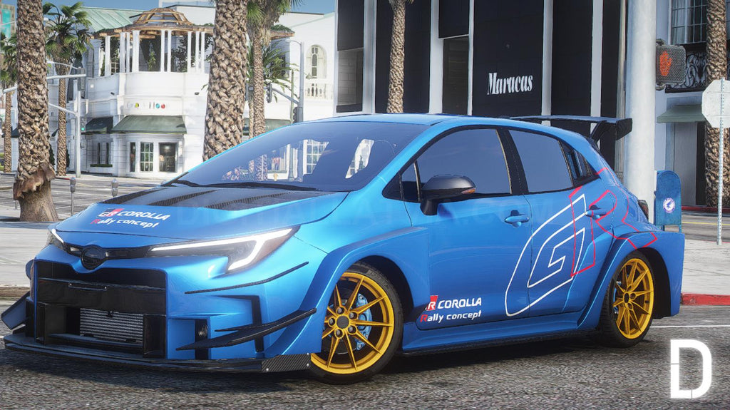 Toyota Corolla GR 2023 | Debadged | Tuning | Template