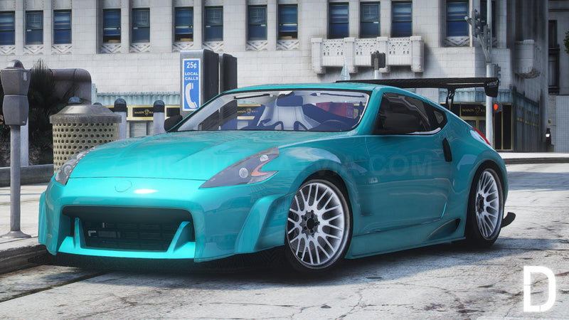 Nissan 370Z 2019 | Embleme entfernt | Tuning | Vorlage