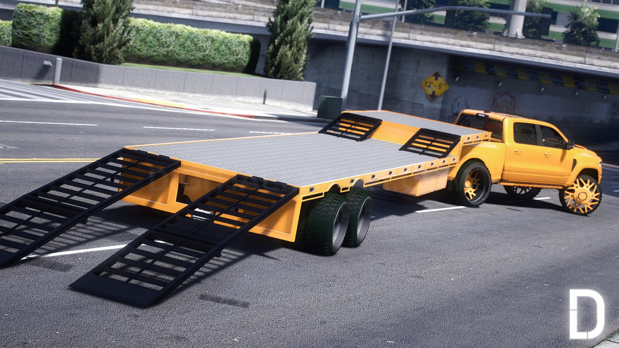 Dodge Ram TRX Dually Truck + Trailer | Debadged