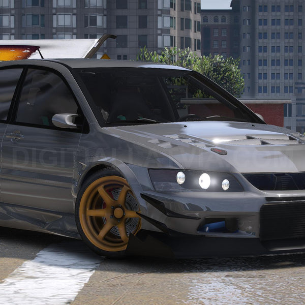 Mitsubishi Lancer Evolution IX Voltex | Debadged | Tuning | Template | Custom Sound