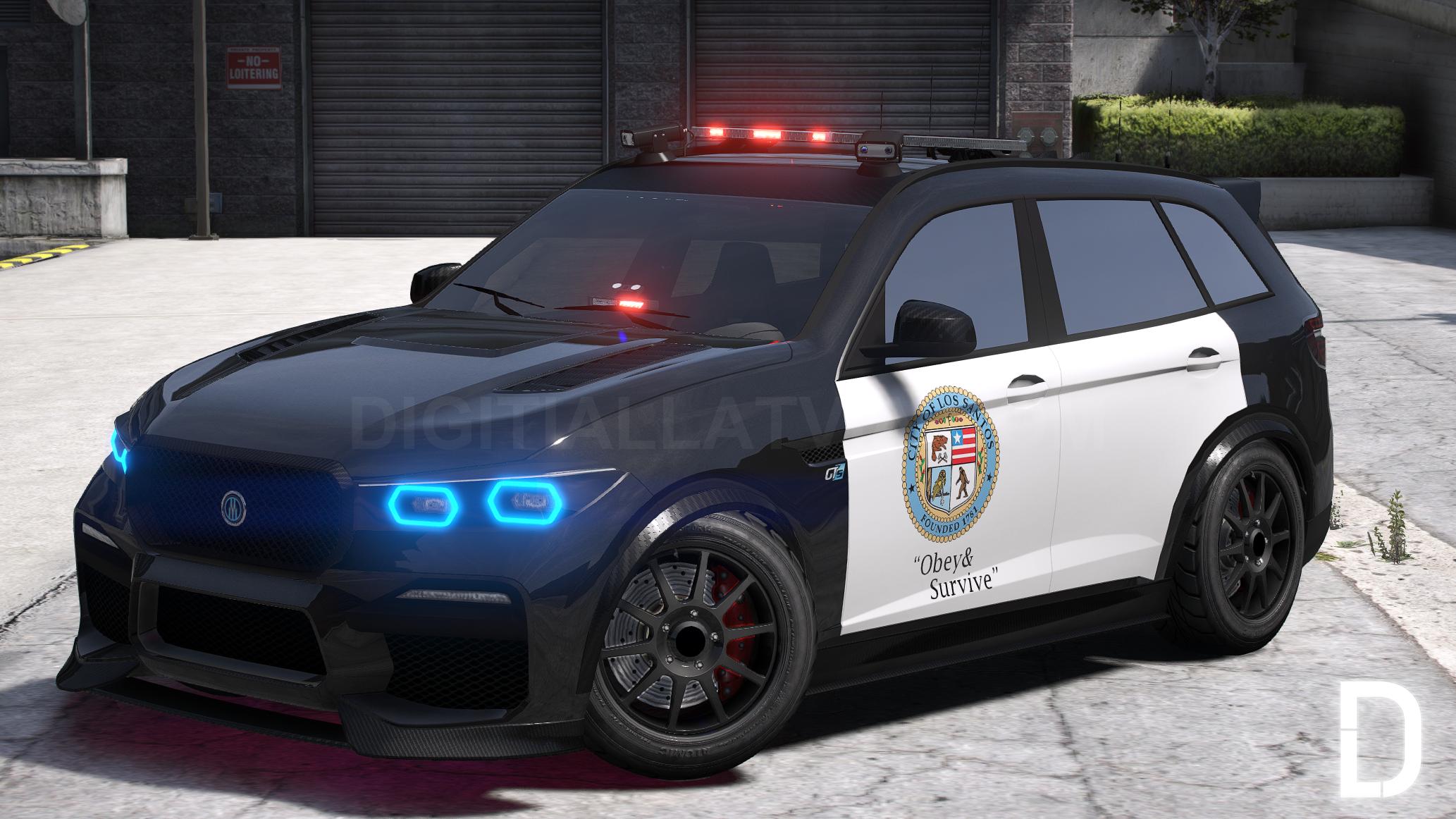 Ubermacht Rebla GTS Custom Police | Tuning | Template