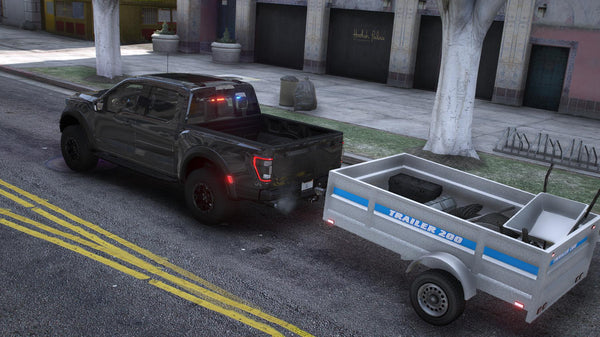 Ford F-150 Raptor R 2023 Unmarked Police | Debadged | Template