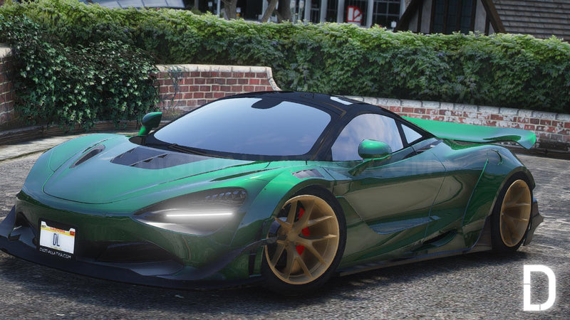 McLaren 720S | Ohne Embleme | Vorlage
