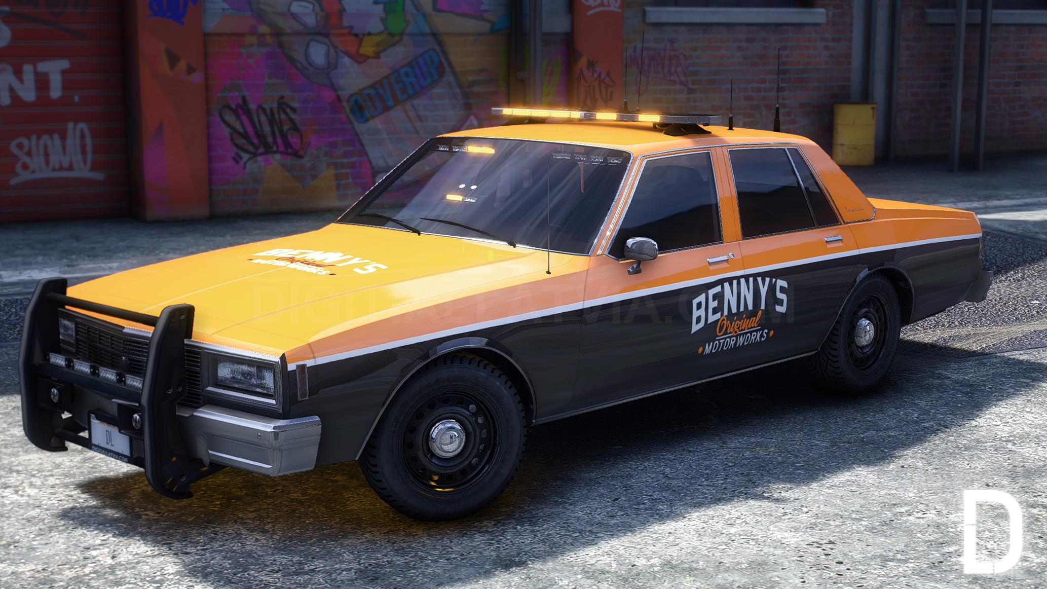 Benny's Mechanics Tow Vanilla Pack | 10 Vehicles | Templates