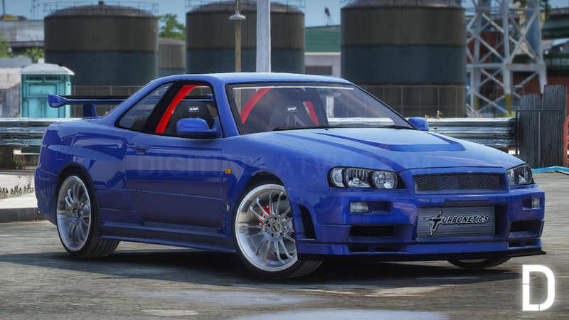 Nissan R34 FNF4 | Emblemlos