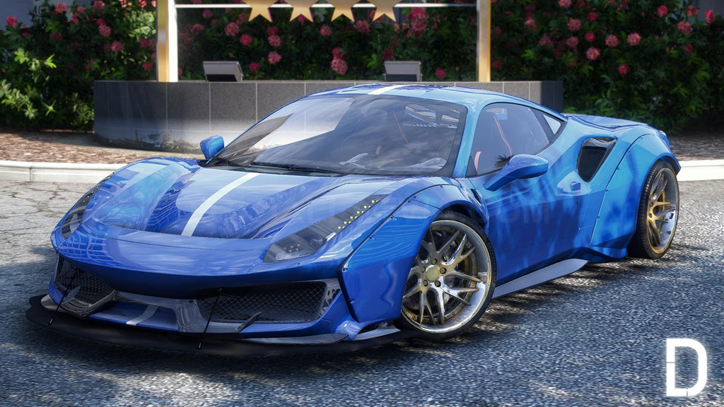 Ferrari 488 Pista Widebody 2020 | Debadged | Custom Sound
