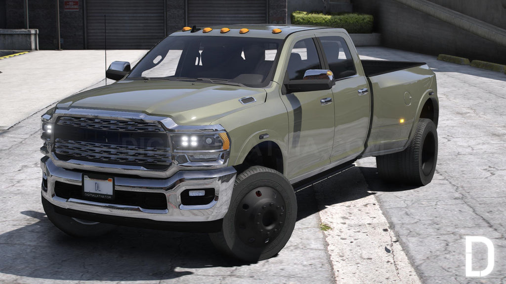 Dodge Ram 3500 Heavy Duty Police | Debadged | Template