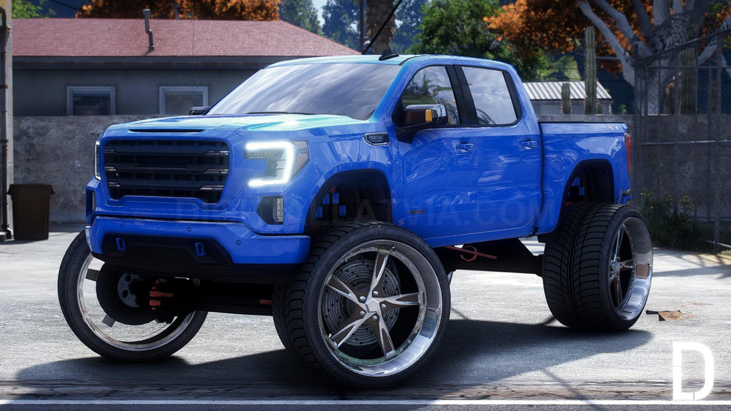 GMC Sierra 1500 Elevation Lifted 2021 | Debadged | Template