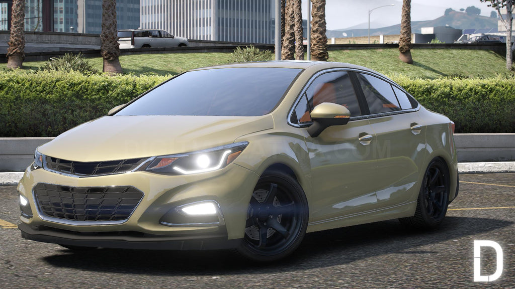 Chevrolet Cruze RS 2018 | Debadged | Template