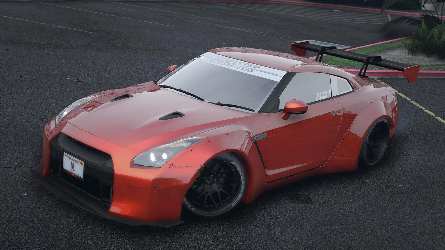 Nissan GT-R R35 Liberty Walk | Debadged | Tuning | Template