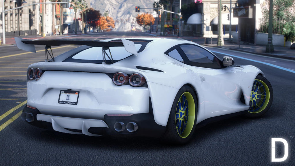 Ferrari 812 Superfast | Debadged | Custom Sound | Template | Tuning