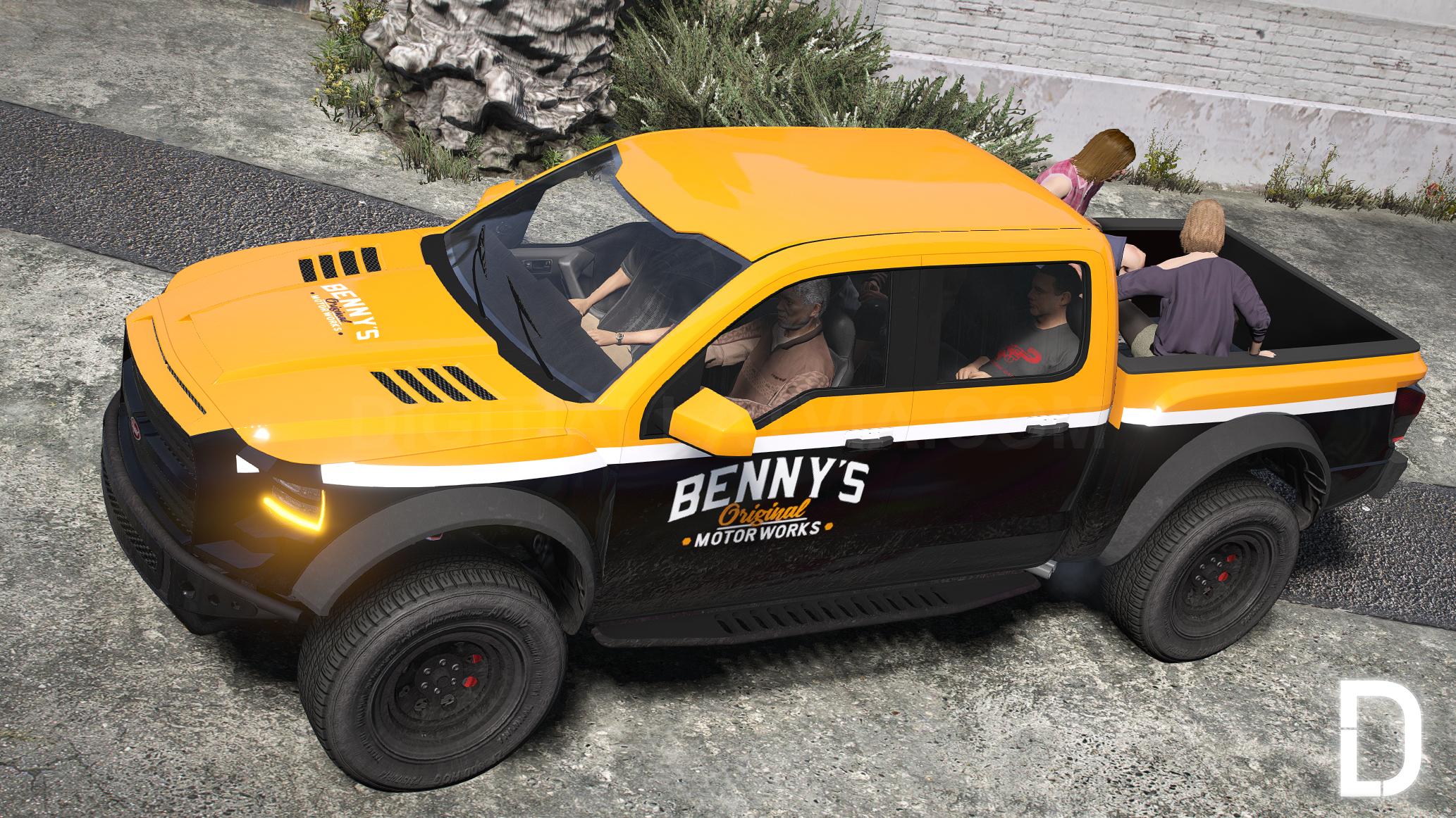 Vapid Caracara 4x4 Bennys | Template | Tuning