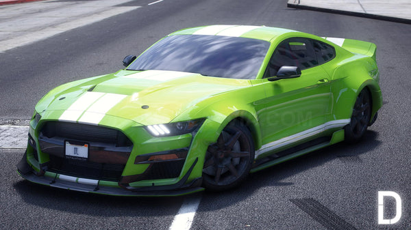 Ford Mustang Shelby 2020 | Debadged | Tuning | Template