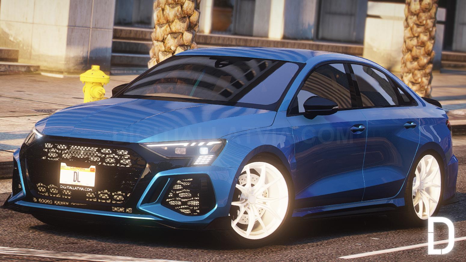 Audi RS3 2024 | Debadged | Template