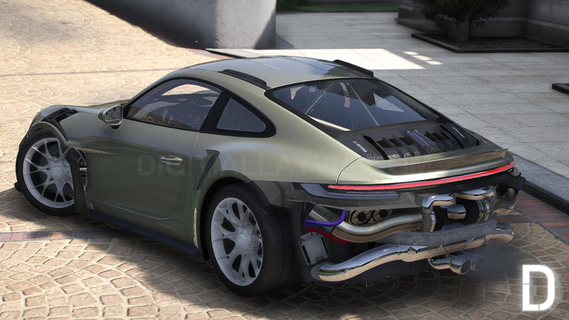 Porsche 911 (992) GT3RS Twin Turbo | Ohne Emblem | Individueller Sound