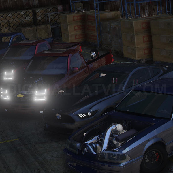 35 Drag Racing Car Pack