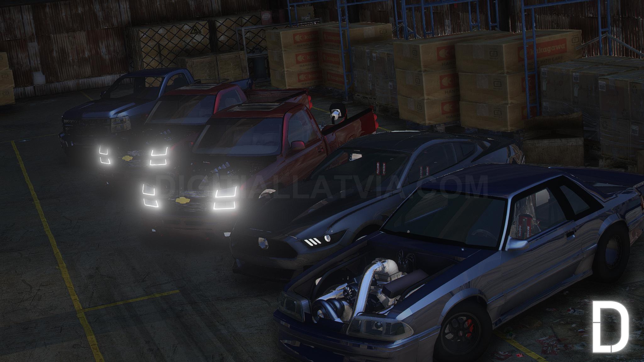 35 Drag Racing Car Pack