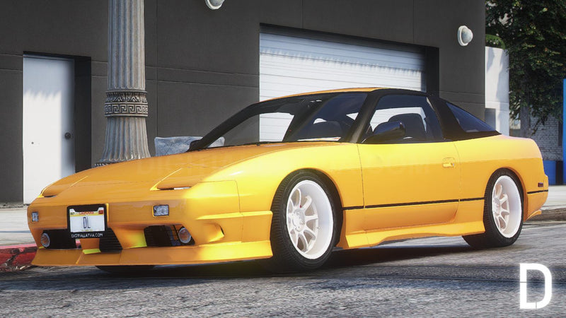 Nissan 180SX Type-X | Embleme entfernt | Tuning