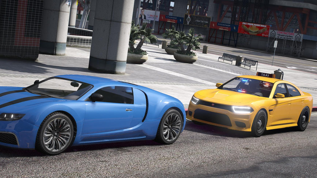 Bravado Buffalo STX Unmarked Police Taxi | Tuning | Custom Sound | Template