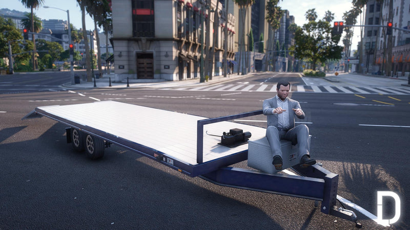 Car Trailer Wedge