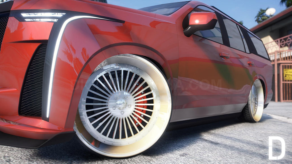 Custom 100 Lore Friendly Donk Rims Pack