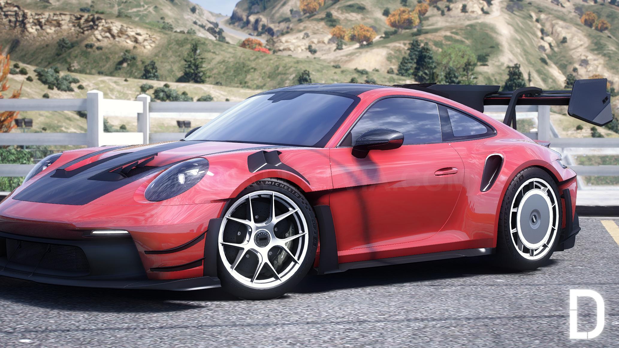 Porsche 911 (992) GT3RS Manthey | Debadged | Custom Sound