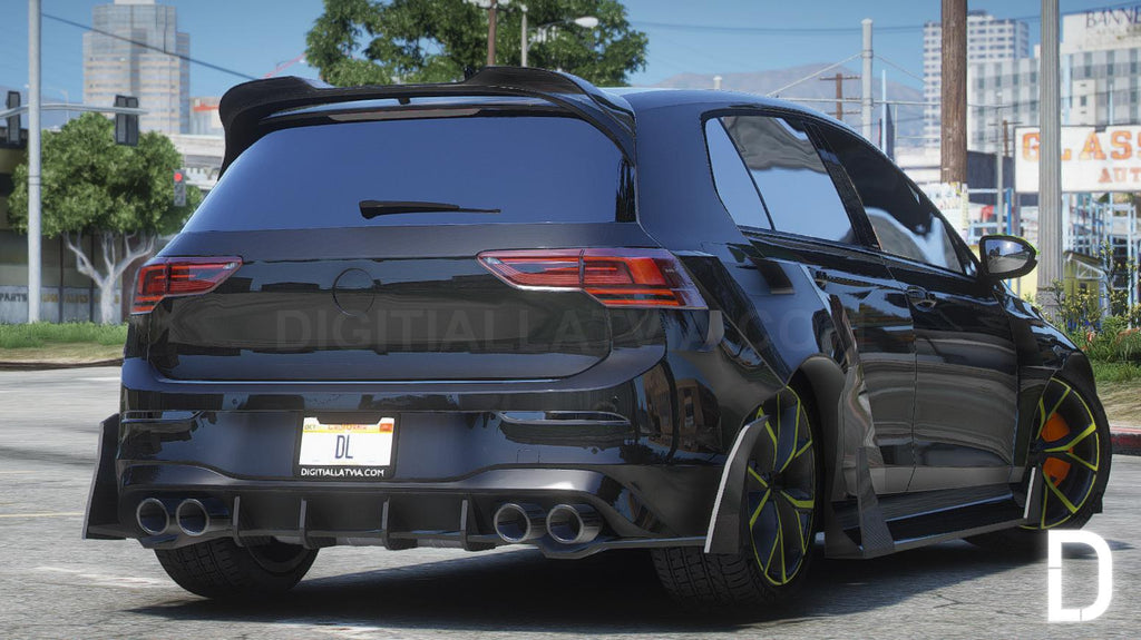 Volkswagen Golf R 2022 | Debadged | Tuning | Template