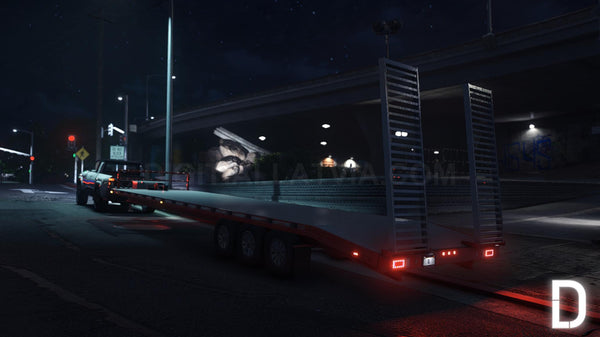 Car Trailer Double